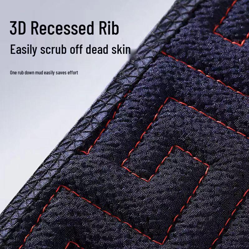 Мужская отшелушивающая мочалка из грубого песка - Бестселлер для спины для грязи и пепла