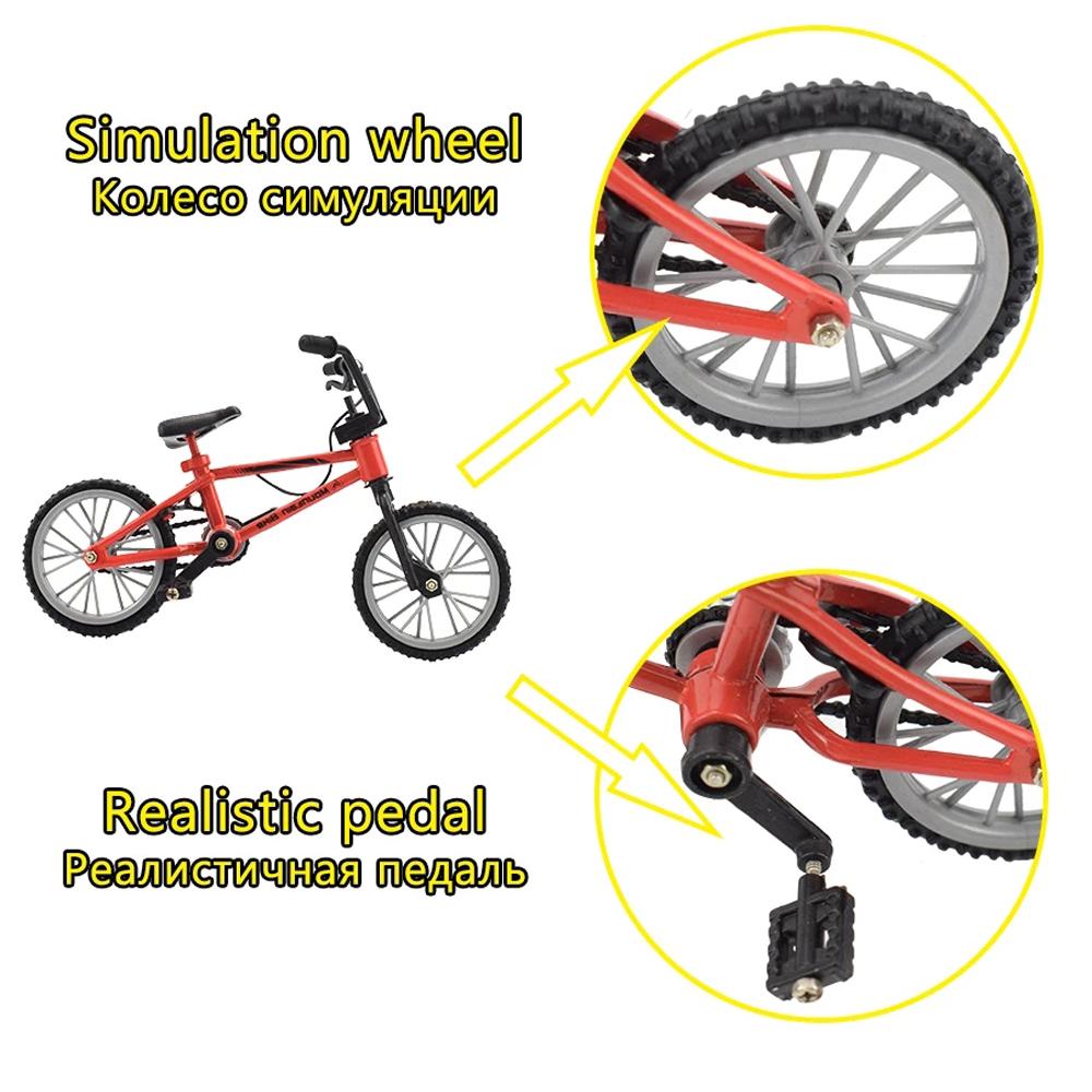 Bicycle for Children Brake Rope Model Toys Mountain Bike Mini Bike Finger Bmx Bike Mini Finger Bike