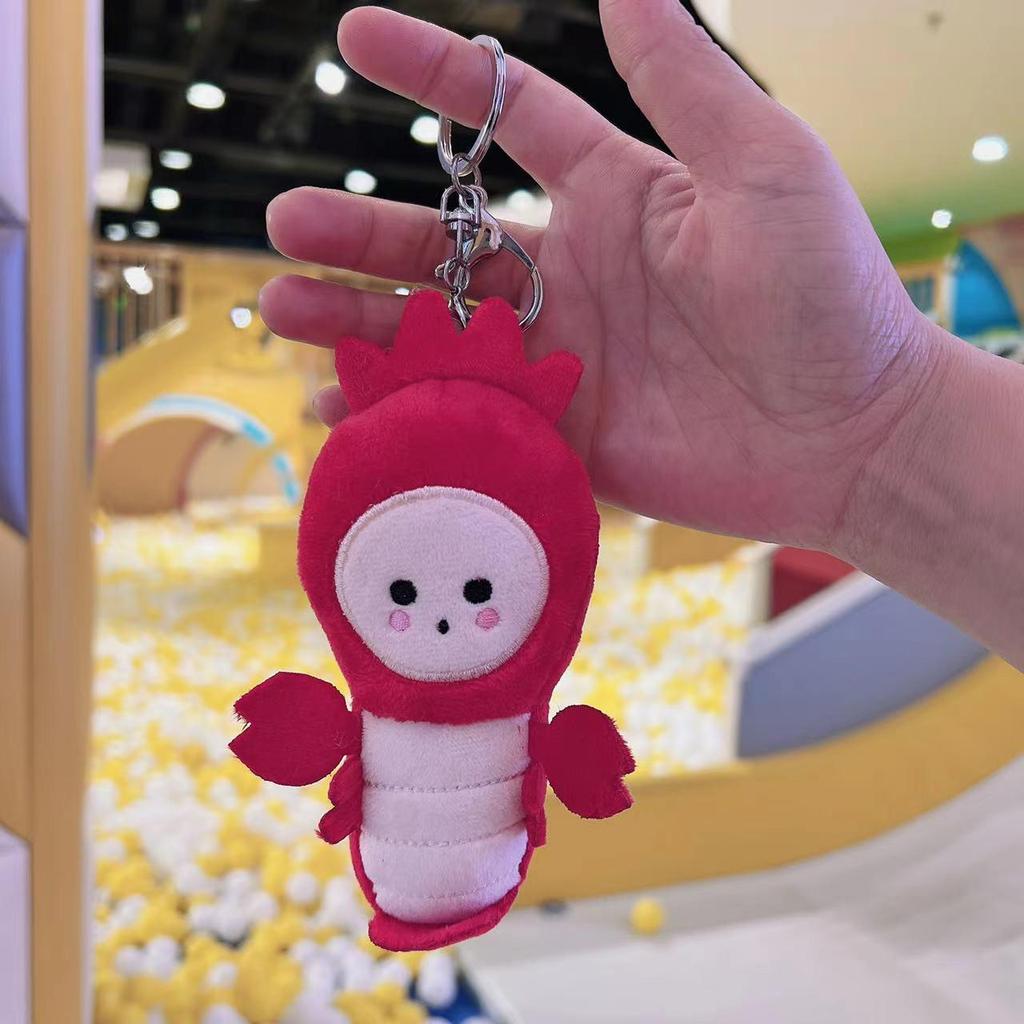 Плюшевый брелок в виде рака-знаменитости из интернета: Подвеска для домашнего декора на морскую тематику