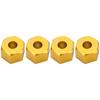 12mm Wheel Hex Hub Adapter 9mm Thick M4 Flange Lock Nuts   Wrench Set for 1Celsius10 RC Car
