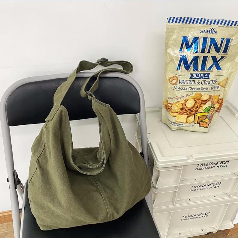 Простота, винтажная холщовая сумка через плечо большой вместимости, повседневная сумка, женские сумки, винтажные холщовые хлопковые сумки на плечо, холщовая большая сумка