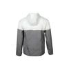 Men's Nike SS22 Splicing Color Block Logo Printing Zipper Hooded Jacket Autumn Gray Green CZ9071-394