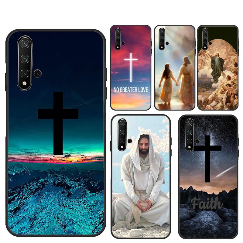 Новый Христианский Религиозный Иисус Для Huawei Nova 12i 11i 8i 12s 9 10 SE Y91 Y90 Y60 Y70 Y72 Y61 P20 P40 P30 Lite P60 Pro Чехол