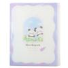 Kamiojapan Mochimochi Panda Pocket Clear File with A4 for New Students File, 6-Pocket Zipper, Size,