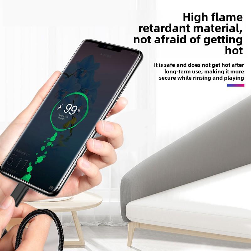 Кабель быстрой зарядки Type-C для мобильных телефонов Android, Apple, Samsung, Huawei, Xiaomi