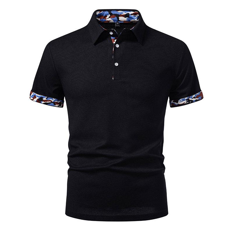 Мужские летние топы Camisa Polo Hombre 2026 Винтажные с коротким рукавом Пэчворк Цветные Поло Футболка Homme De Luxe Футболки для гольфа Топы