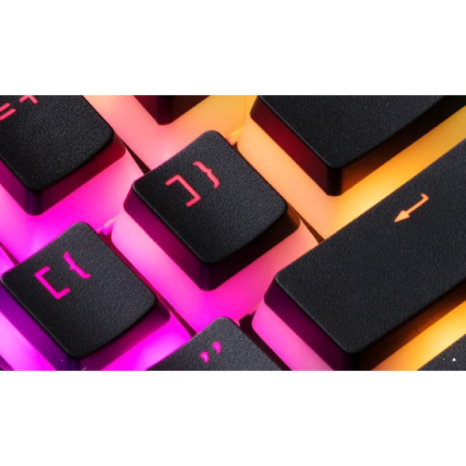 129Key General Pudding PBT Keycaps Two-color Injection OEM Translucent Keycap for 61/62/68/84/87/104/108/980k Mechanical Keyboar
