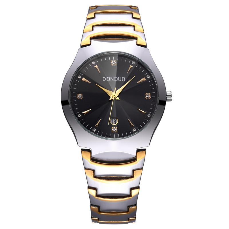 Новые мужские кварцевые часы, водонепроницаемые немеханические часы с трехградусным диском, деловые повседневные часы с календарем