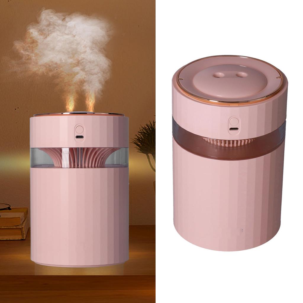 Humidifier Large Capacity Portable 900ml   Double Spray Design Desktop Humidifier