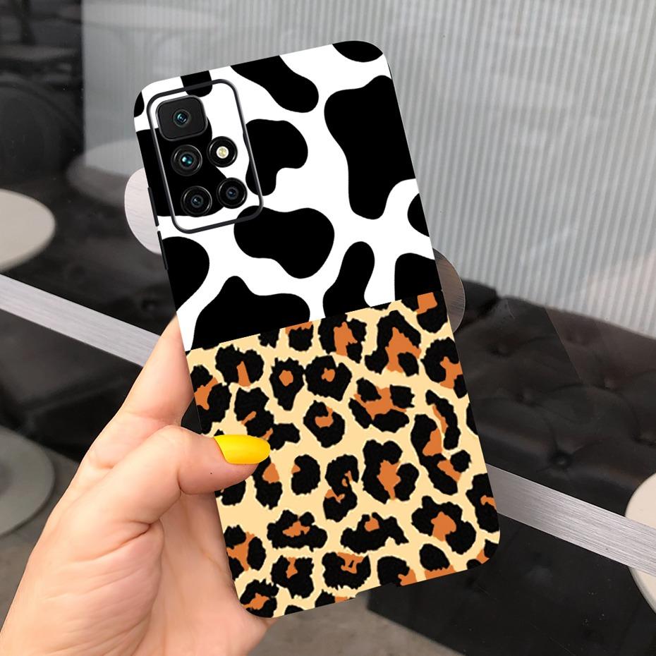 Case For Redmi 10 2022 Stylish Girl Flower Painted Cover For Xiaomi Redmi 10 Coque Fundas Redmi10 4G Soft Silicone Bumper