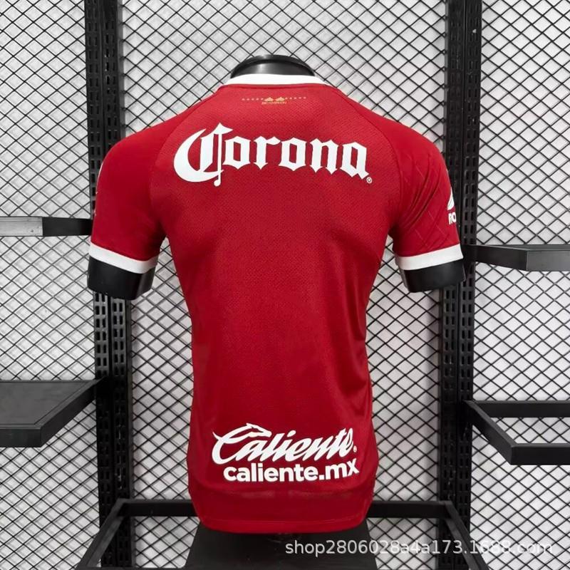 2026 2027 Toluca FC Home Away Short Sleeve Soccer Jersey Player Version Breathable Football Shirt Men