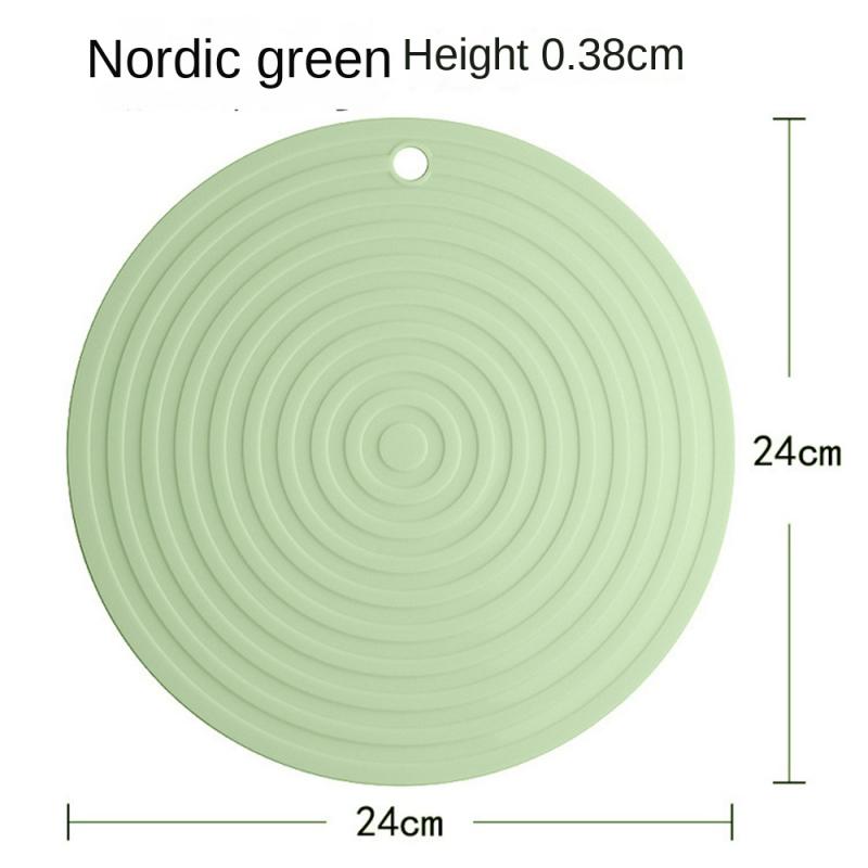 Коврик для индукционной плиты 18 X18x0,35 см, силиконовый, несмываемый, водонепроницаемый, маслостойкий, подставки для стаканов, теплоизоляционный коврик, однотонный