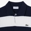 [lacoste] Men's Cable Short Sleeve Sweater Polo Shirt PH368E-56GHDE