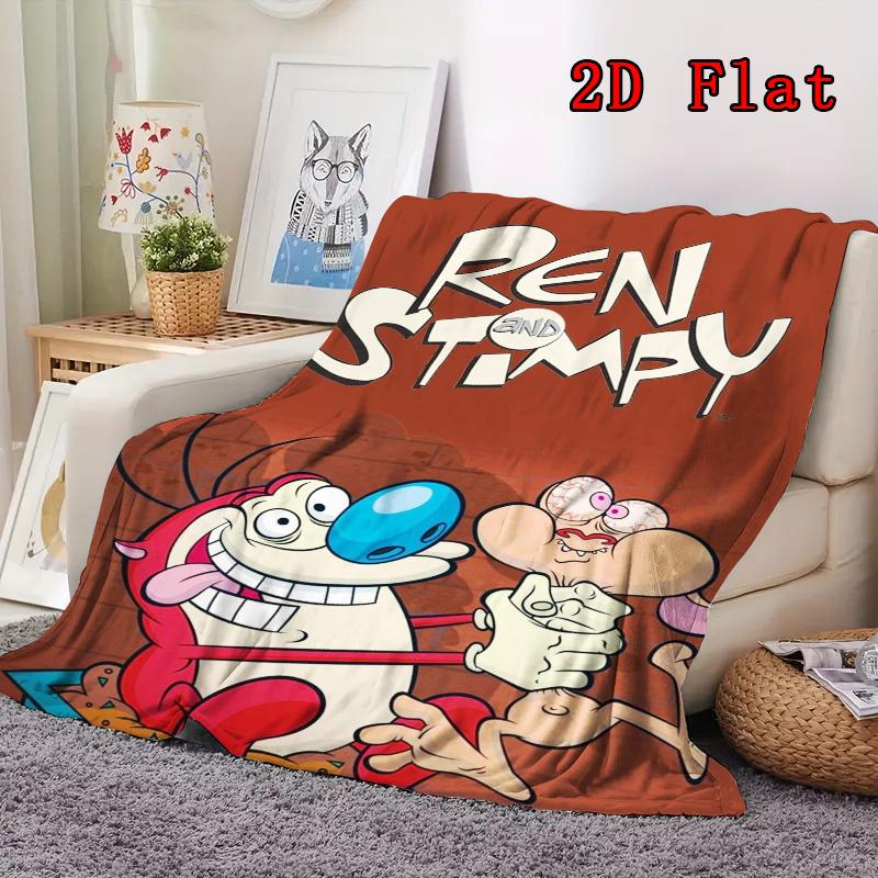 Big-Nosed Charming Cartoon Character 2D Flat Pattern Flannel Blanket High quality All Seasons Warmth and Comfort Perfect for Christmas Gifts.