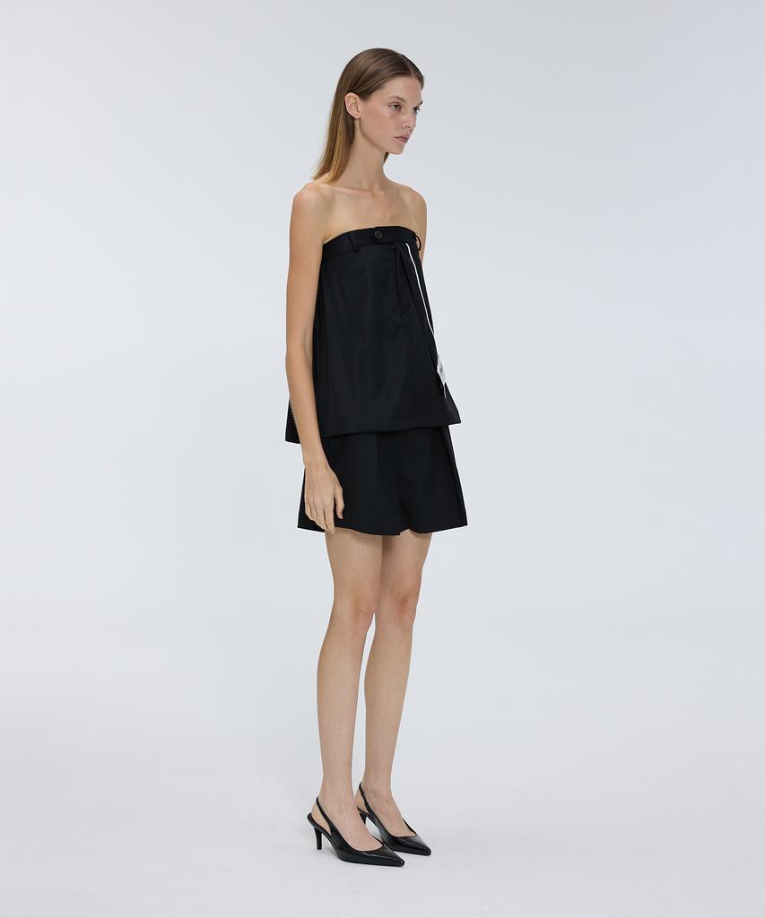 Meuameu Pants Layered Skirt Top