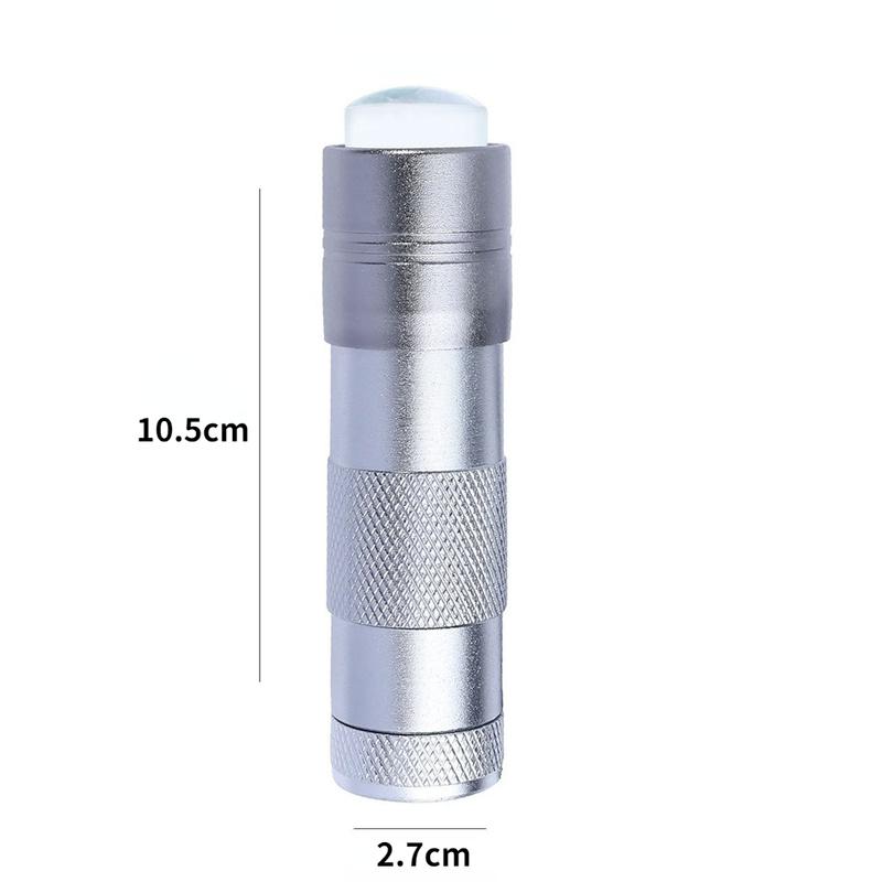 Мини-УФ-светодиодная прижимная лапка для ногтей, портативная прижимная лампа для ногтей, УФ-лампочка для выравнивания ногтей, сушилка для декора, машина, инструменты для дизайна ногтей