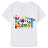 Number Children Cute Clothes Blocks Kids Summer Fashion Tshirt Baby Boys Cartoon Tshirts Toddler Girls Short Sleeve Casual Tops