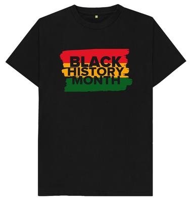 Футболка с принтом Месяц черной истории Гордость BHM BLM