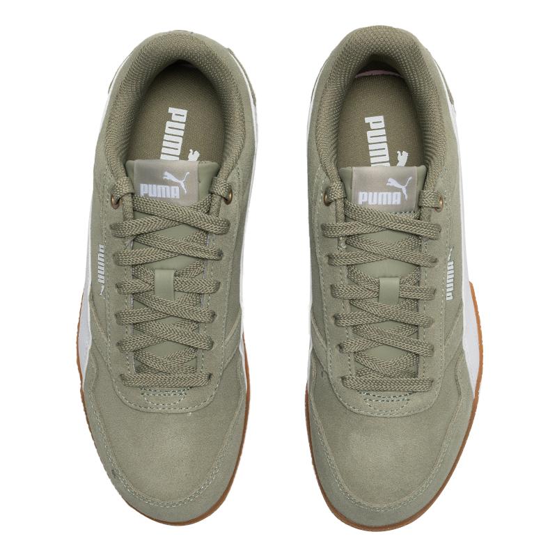 Puma Bella Donna Sd Удобные Универсальные Прочные Дышащие Легкие Низкие Повседневные Кроссовки Женские кроссовки Зеленые 402673-05