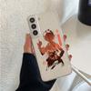 Anime Genshin Impact Clear Case For Samsung Galaxy S22 S20 FE S21 S10 S9 Plus Note 20 Ultra 10 Lite Transparent Phone Shell