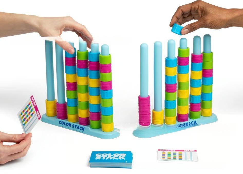 TK Bestseller Color Stack Challenge: Educational Parent-Child Party Game