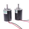 30W 12V-3500Rpm / 24V-7000Rpm 3420 Dc High Speed Motor Speed Adjustable Cw Ccw Threaded Shaft Motor Miniature Dc Small Motor