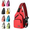 Crossbody Bag One Shoulder Oxford Cloth Chest Bag Crossbody Leisure Multifunctional Backpack Handbag