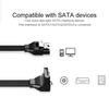 Xiaomi SATA Cable III, 1-10PCS SATA Cable III 6Gbps Straight Bend HDD SDD Data Cable with Locking Latch for SATA HDD, SSD, CD Driver