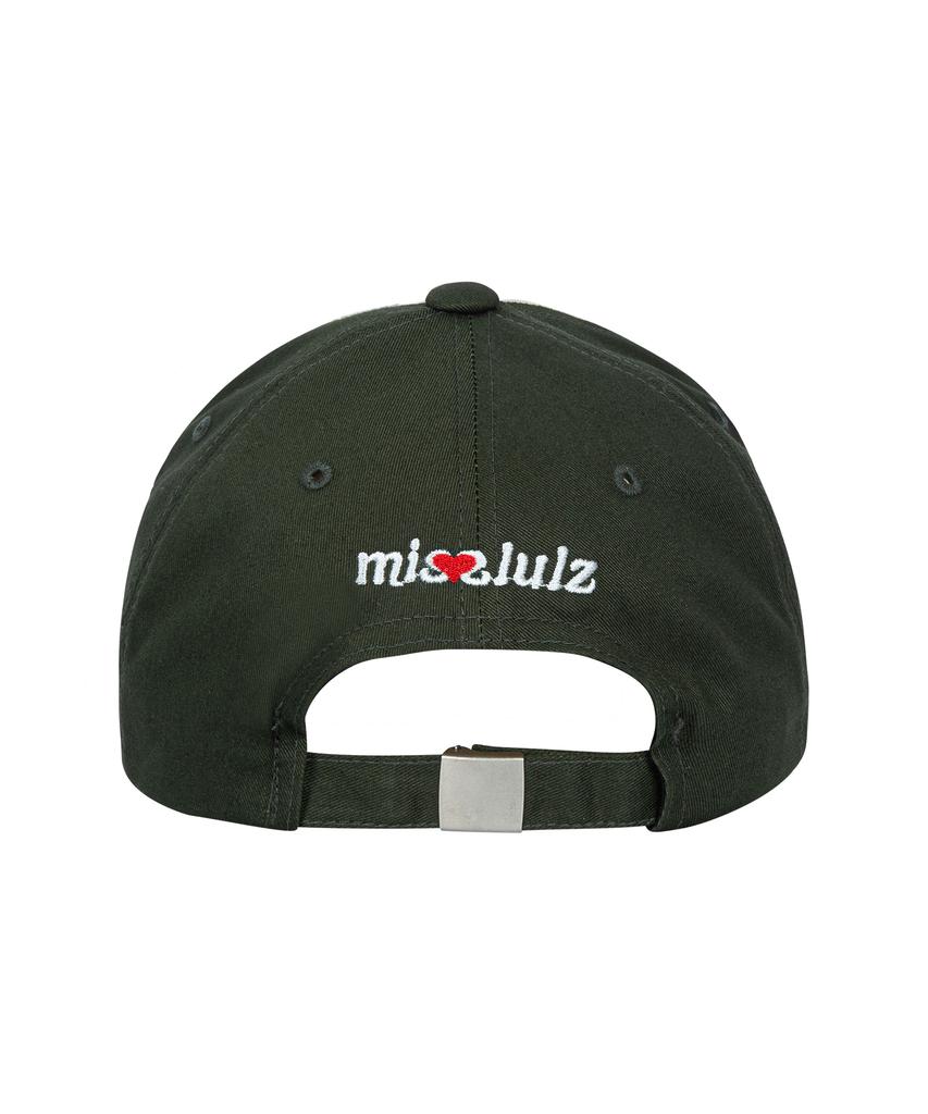 Кепка с графическим принтом MISSLULZ Хаки