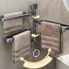 Without Drilling Towel Rack for Bathroom and Kitchen Easy Installation Designs Protects Wall Accessory for Renters