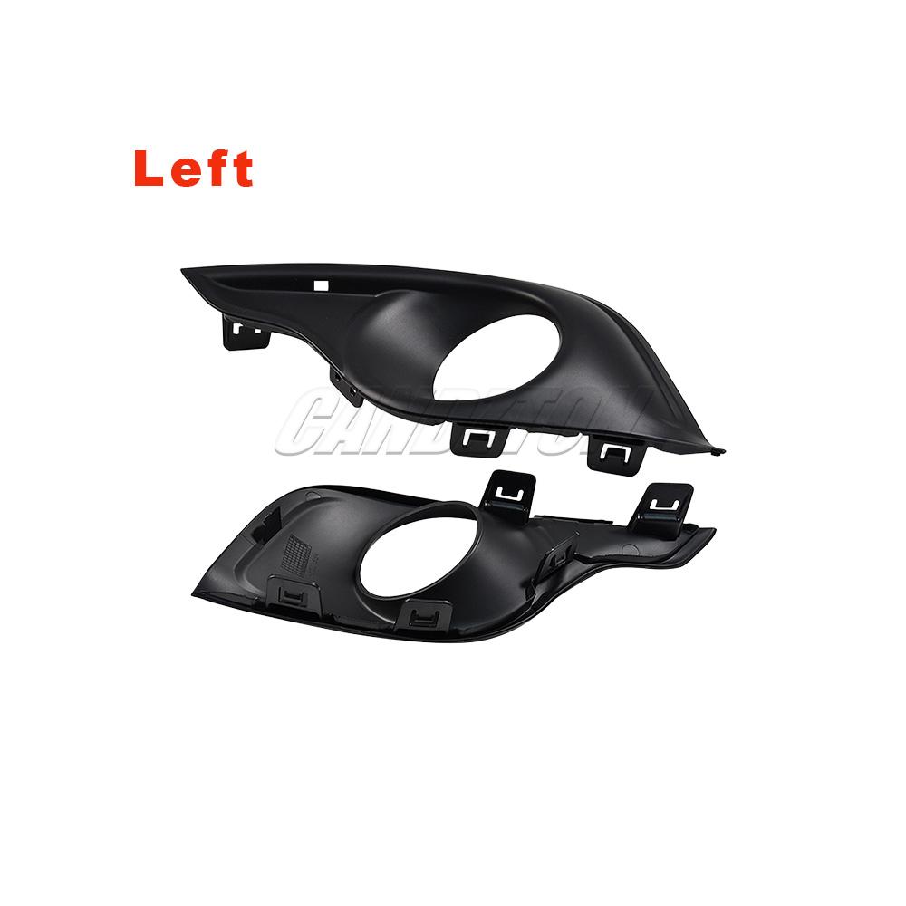 New For Citroen DS4 2011-2015 Front Bumper Fog Lamp Grille Trim Left or Right ABS Black 745375 Easy Installation car accessories