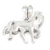 Les Trésors De Lily [I3647] - Silver 'Horse' Silver Pendant (rhodium-plated) - 16x16 Mm
