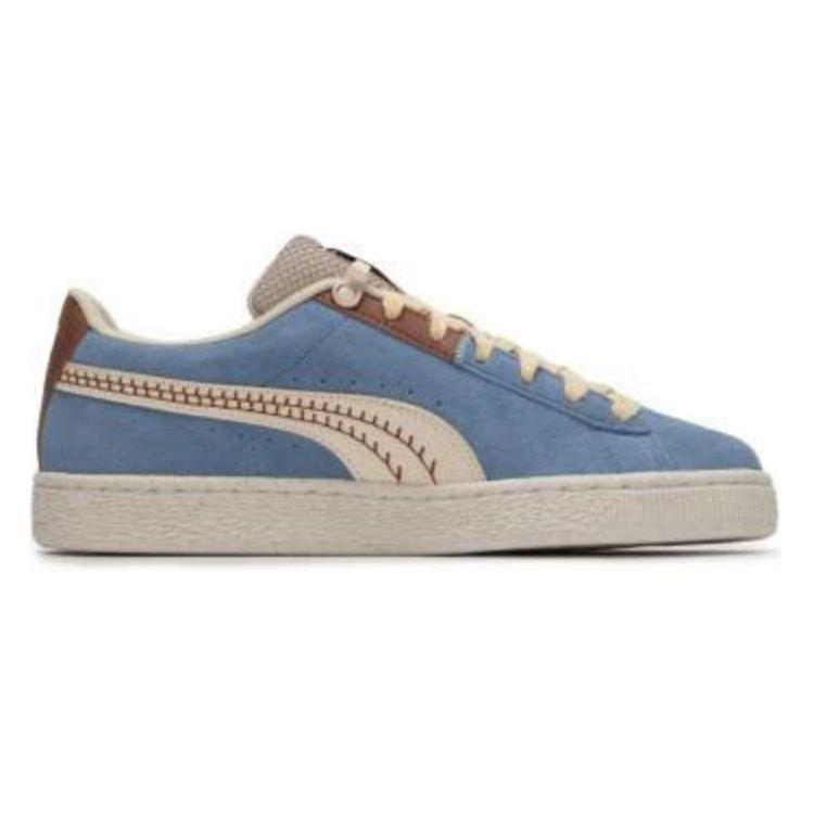 Puma Suede Expedition Unisex Sneakers Blue Zen-Blue Brown-Mushroom 395783-01