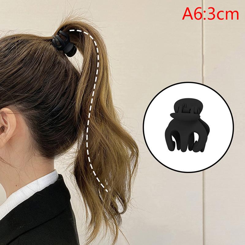 Корейский Черный Хвост Фиксирующий Артефакт Зажим для Волос Ювелирные Изделия Аксессуары для Волос для Женщин Девушка Аксессуары для Волос