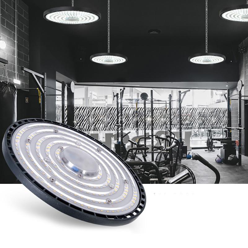 100/150/200 Вт 3500/6500K Светодиодные прожекторы типа НЛО Водонепроницаемые Коммерческие Промышленные Рыночные Складские Гаражные Мастерские Лампы