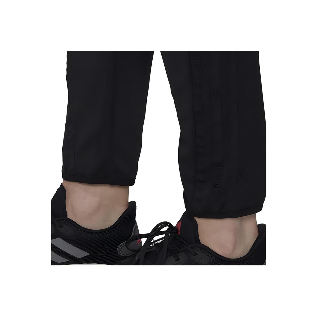 Adidas Logo Print Drawstring Casual Sweatpants Women Bottoms Black GN6816