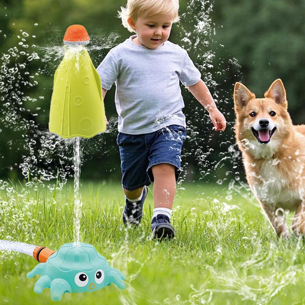 Ракетный разбрызгиватель, разбрызгиватель с подъемным механизмом, детская игрушка для улицы