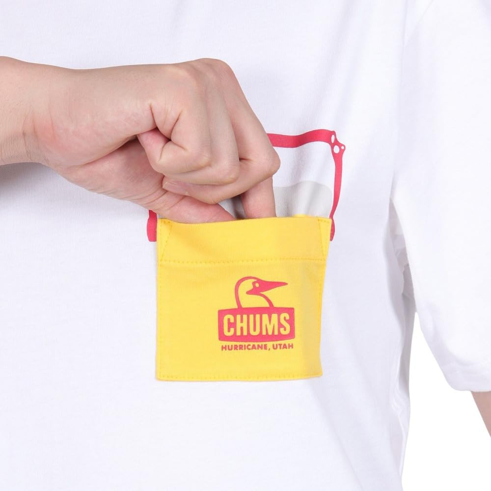 Футболка Camper Cooler Pocket White [Chums] Футболка мужская