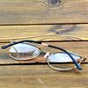 Титановая Оптическая Оправа для Очков «Кошачий Глаз» – Легкая Металлическая Оправа с Элегантным Овальным Дизайном для Мужчин и Женщин