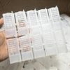 10 шт. Транспортировочные клетки для маток пчел Пчеловодство Пчелы Прозрачные клетки для маток Пчеловодство Насекомое Улей Разведение Пленник Клетка для короля