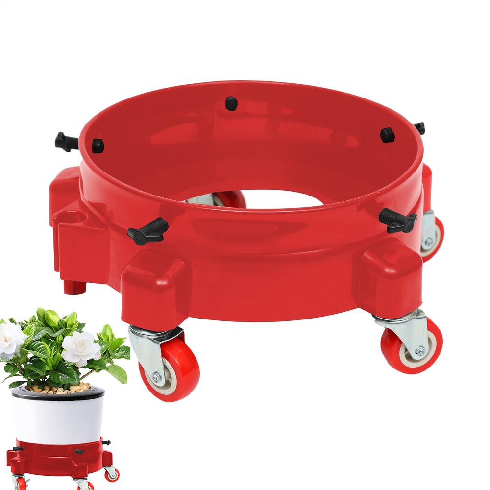 Ведро Долли На Колесах Тележка Для Ведра Аксессуары Для Ведра Ведро Для Мойки Автомобиля На Колесах Многофункциональный Держатель Для Ведра Мойка Автомобиля