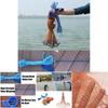 Durable And High-quality 8ft 2.4m Fishing Net With Strong Nylon Mesh For Easy Casting