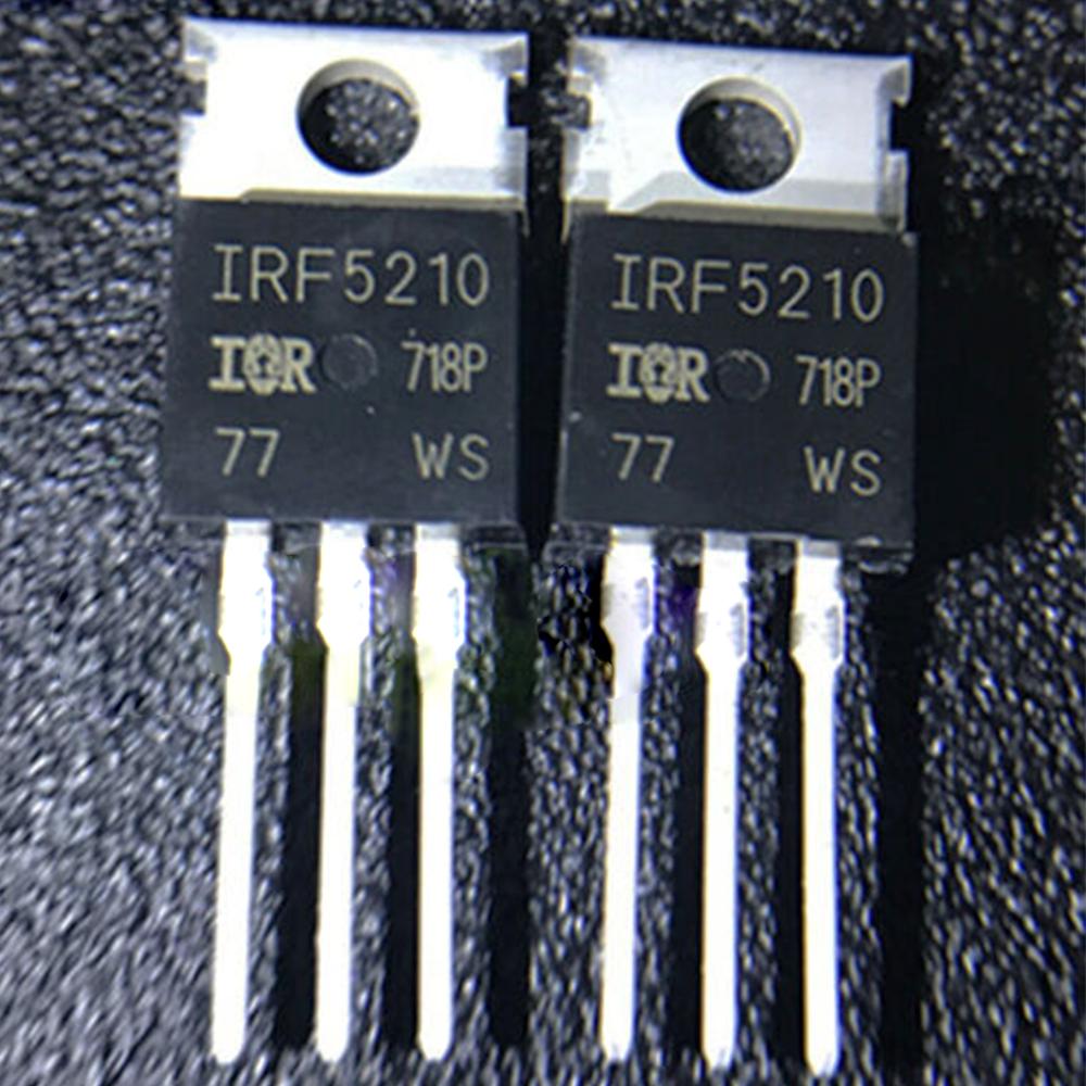 5 PCS IRF5210 TO-220 F5210 IRF5210PBF 100V 40A P-Channel MOSFET Transistor IRF5210 TO220 MOS FET TRANSISTORS