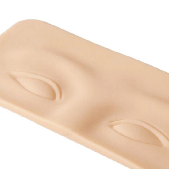 Реалистичный утолщенный, устойчивый, не тускнеющий 3D силиконовый макияж для бровей и глаз, тренировочная поставка для кожи для начинающих