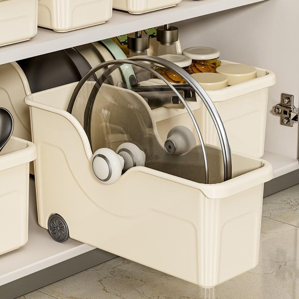 Large Capacity Spice Organizer Box Space Saving Multi-Function Storage Box Kitchen Storage