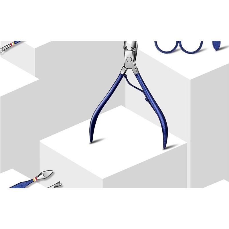 9-19pcs/set Nail Clippers Set Stainless Steel Nail Clippers Set Folding Bag Manicure Set Scissors Makeup Beauty Tools