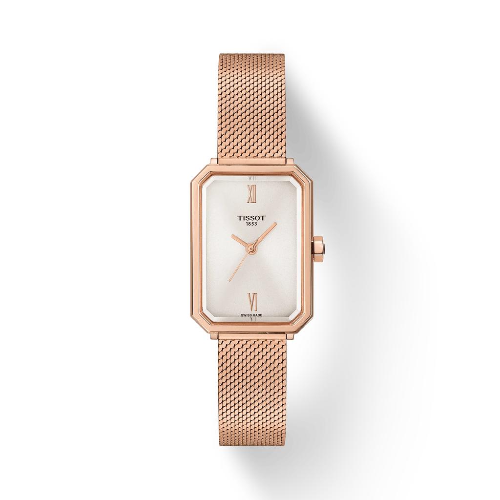 Tissot Мужские модные часы из нержавеющей стали с серебристым циферблатом T160.110.33.033.00