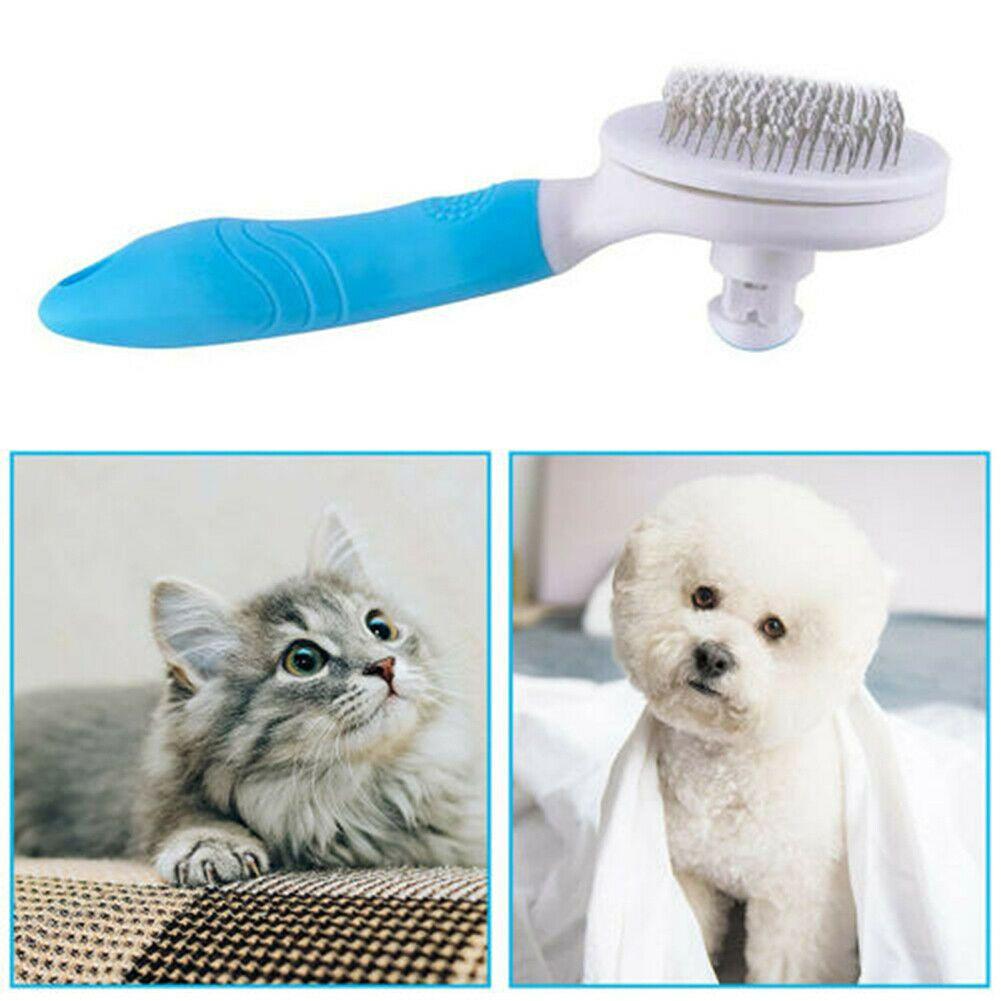 Round Head Pet Hair Comb For Automatic Hair Removal And Beauty Cleaning