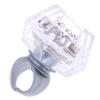 1Pc Led Flashing Light Up Glowing Finger Ring Toys Christmas  Year Party Toy
