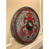 Medieval Viking Shield 24" Round Wooden Shield Heavy Metal Fitted Gift